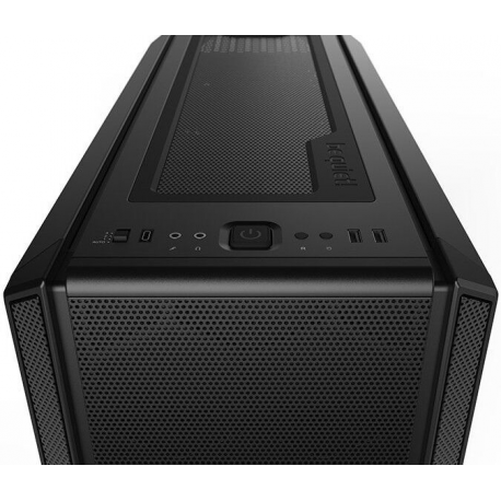 be quiet! Silent Base 802 - Tower - extended ATX - no power supply (ATX / PS/2) - black - USB/Audio - 1