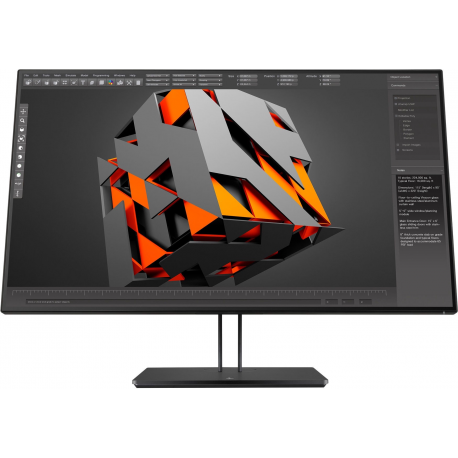 HP Z43 - LED monitor - 42.5" - 3840 x 2160 4K @ 60 Hz - IPS - 350 cd / m² - 1000:1 - 5 ms - HDMI, DisplayPort, Mini DisplayPort, USB-C - Black Pearl - for HP t240, t640; EliteBook 745 G5, 830 G5, 840 G5; ZBook Studio G4 - 0