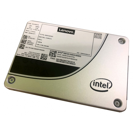 Intel S4610 Mainstream - SSD - encrypted - 240 GB - hot-swap - 2.5" - SATA 6Gb / s - 256-bit AES - for ThinkAgile VX3330 Appliance; VX3530-G Appliance; VX7530 Appliance; VX75XX Certified Node - 0
