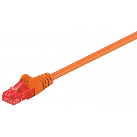 U/UTP CAT6 0.3M Orange LSZH - 0