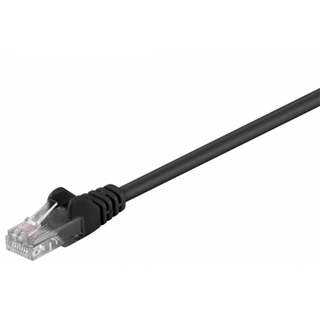 MicroConnect - Network cable - RJ-45 (M) to RJ-45 (M) - 7.5 m - UTP - CAT 5e - black - 0