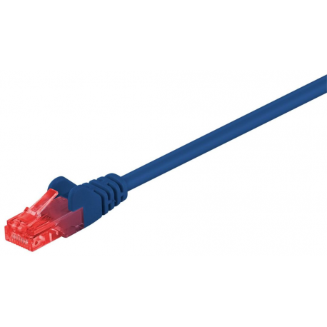 MicroConnect - Network cable - RJ-45 (M) to RJ-45 (M) - 2 m - UTP - CAT 6 - blue - 0