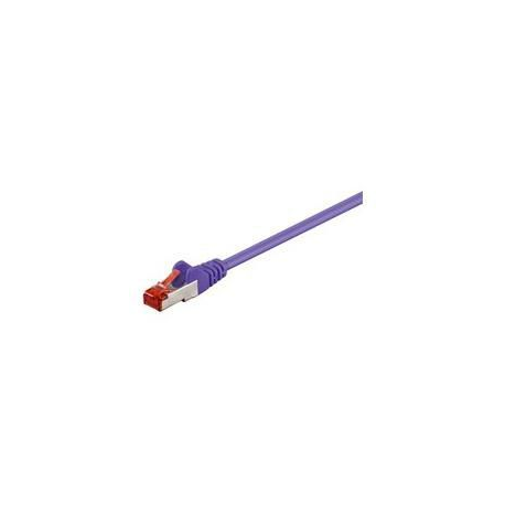 MicroConnect - Network cable - RJ-45 (M) to RJ-45 (M) - 1 m - foiled unshielded twisted pair (F/UTP) - CAT 5e - stranded - purple - 0