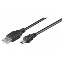 MicroConnect - USB cable - USB (M) to mini-USB Type B (M) - 5 m