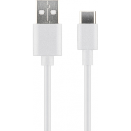 MicroConnect - USB cable - USB-C (M) to USB (M) - USB 2.0 - 3 A - 50 cm - white - 0