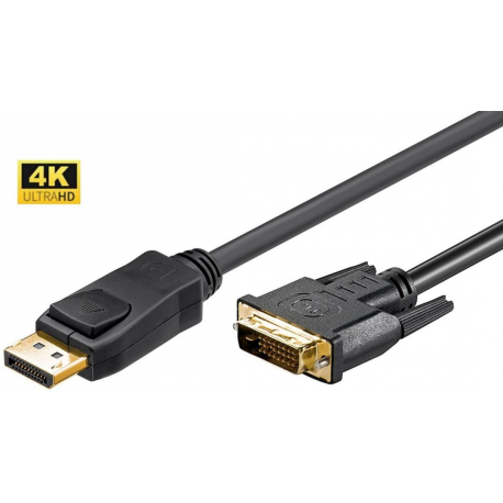 MicroConnect - DisplayPort cable - dual link - DisplayPort (M) to DVI-D (M) - 3 m - 0