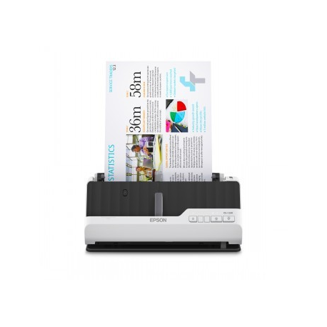 Epson DS-C330 - Sheetfed scanner - Duplex - A4 / Legal - 600 dpi x 600 dpi - ADF (20 pages) - up to 3500 scans per day - USB 2.0 - 0