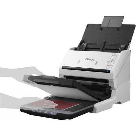 Epson ES-C380W - Sheetfed scanner - Duplex - A4 / Legal - 600 dpi x 600 dpi - ADF (20 pages) - up to 3500 scans per day - USB 2.0, Wi-Fi(n) - 2