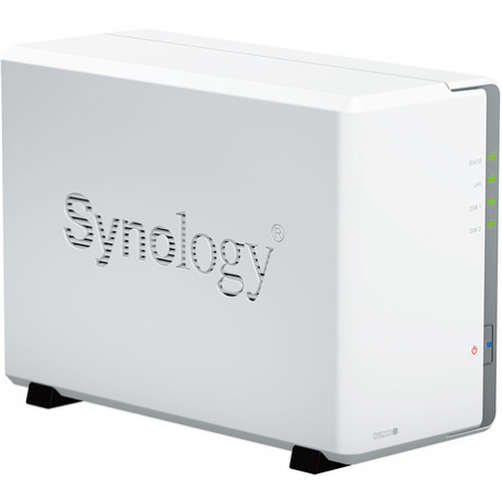 Synology Disk Station DS223J - NAS server - SATA 6Gb / s - RAID RAID 0, 1, JBOD - RAM 1 GB - Gigabit Ethernet - iSCSI support - 1