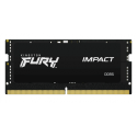 Kingston FURY Impact - DDR5 - module - 16 GB - SO-DIMM 262-pin - 3200 MHz / PC5-51200 - CL38 - 1.35 V - unbuffered - on-die ECC - black