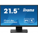 iiyama ProLite T2252MSC-B2 - LED monitor - 22" (21.5" viewable) - touchscreen - 1920 x 1080 Full HD (1080p) @ 60 Hz - IPS - 250 cd / m² - 1000:1 - 5 ms - HDMI, DisplayPort - speakers - black, matte finish