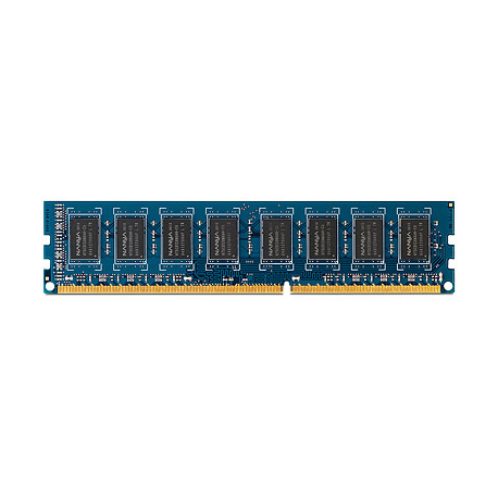 HP - DDR3 - module - 4 GB - DIMM 240-pin - 1333 MHz  /  PC3-10600 - unbuffered - non-ECC - for HP 8200, Elite 8300; Point of Sale System rp5800; Pro 33XX; Flexible Thin Client t510 - 0