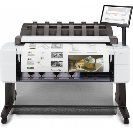 HP DesignJet T2600 PostScript - 36" multifunction printer - colour - ink-jet - 914 x 8000 mm, 610 x 15000 mm (original) - Roll (91.4 cm x 91.4 m), 914 x 1219 mm (media) - up to 0.32 min / page (printing) - 1 roll - Gigabit LAN - 0