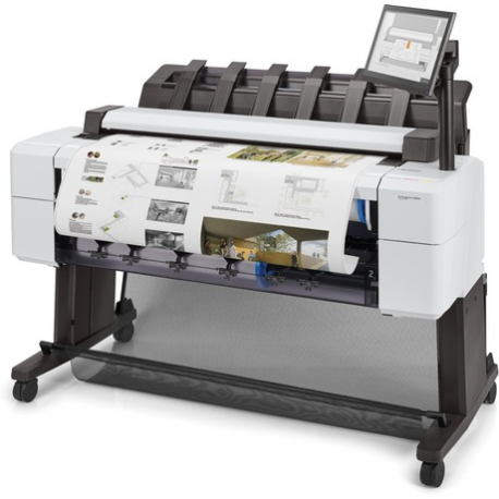 HP DesignJet T2600 PostScript - 36" multifunction printer - colour - ink-jet - 914 x 8000 mm, 610 x 15000 mm (original) - Roll (91.4 cm x 91.4 m), 914 x 1219 mm (media) - up to 0.32 min / page (printing) - 1 roll - Gigabit LAN - 2