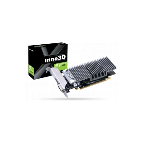 Inno3D GeForce GT 1030 0dB - Graphics card - GF GT 1030 - 2 GB GDDR5 - PCIe 3.0 x16 - DVI, HDMI - fanless - 0