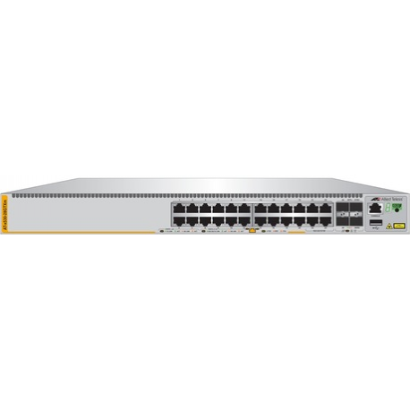 Allied Telesis AT x530-28GSX - Switch - Managed - 24 x Gigabit SFP + 4 x 1 Gigabit  /  10 Gigabit SFP+ - rack-mountable - 1