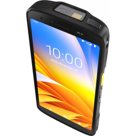 Zebra TC22 - Data collection terminal - rugged - Android - 64 GB - 6" colour (1080 x 2160) - rear camera + front camera - barcode reader - (2D imager) - USB host - microSD slot - NFC, Bluetooth, 802.11 d / e / h / i / k / r / v / u / w / mc, Wi-Fi 6 - TAA Compliant - 3