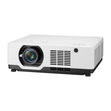 NEC PE506UL - 3LCD projector - 5200 lumens - WUXGA (1920 x 1200) - 16:10 - 4K - zoom lens - LAN - white - 5