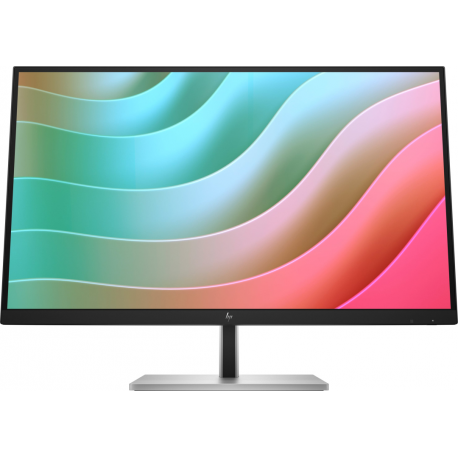 HP E27k G5 - E-Series - LED monitor - 27" (27" viewable) - 3840 x 2160 4K UHD (2160p) @ 60 Hz - IPS - 350 cd / m² - 1000:1 - 5 ms - HDMI, DisplayPort, USB-C - speakers - black head, black and silver (stand) - 0