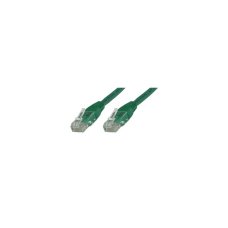 MicroConnect - Network cable - RJ-45 (M) to RJ-45 (M) - 30 cm - UTP - CAT 5e - green - 0