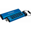 Kingston IronKey Keypad 200C - USB flash drive - encrypted - 64 GB - USB-C 3.2 Gen 1