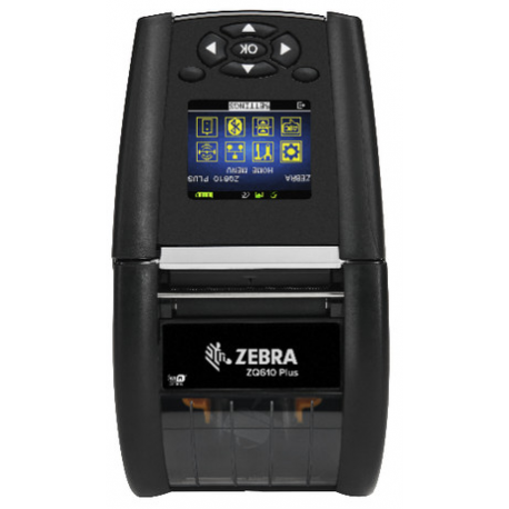 Zebra ZQ600 Series ZQ610 Plus - Label printer - direct thermal - Roll (5.54 cm) - 203 dpi - up to 115 mm/sec - USB, NFC, RS232C, Wi-Fi(ac), Wi-Fi(ax), Bluetooth 5.3 - 1