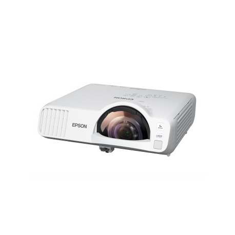 Epson EB-L210SF - 3LCD projector - 4000 lumens (white) - 4000 lumens (colour) - 16:9 - 1080p - 802.11a / b / g / n / ac wireless  /  LAN /  Miracast - white - 0