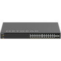 NETGEAR M4350 Series M4350-16V4C - Switch - L3 - Managed - 16 x 1 / 10 / 25 Gigabit SFP28 + 4 x 40 / 100 Gigabit QSFP28 - front to back airflow - rack-mountable