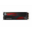 Samsung 990 PRO MZ-V9P2T0GW - SSD - encrypted - 2 TB - internal - M.2 2280 - PCIe 4.0 x4 (NVMe) - 256-bit AES - TCG Opal Encryption 2.0 - integrated heatsink - for Sony PlayStation 5
