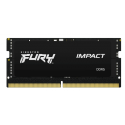 Kingston FURY Impact - DDR5 - kit - 32 GB: 2 x 16 GB - SO-DIMM 262-pin - 3000 MHz  /  PC5-48000 - CL38 - 1.35 V - unbuffered - on-die ECC - black