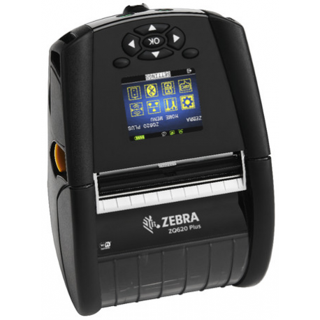 Zebra ZQ600 Series ZQ620 Plus - Label printer - direct thermal - Roll (7.9 cm) - 203 dpi - up to 115 mm / sec - USB, NFC, RS232C, Wi-Fi(ac), Bluetooth 4.2 LE - 6