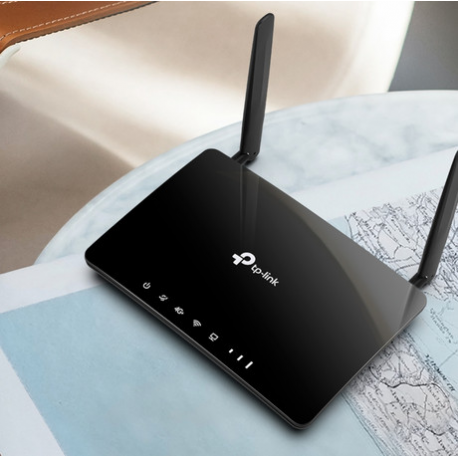 TP-Link Archer MR500 V1 - Wireless router - WWAN 4-port switch - 1GbE - Wi-Fi 5 - Dual Band - 3G, 4G - 13