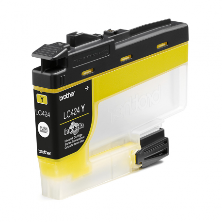 Brother LC424Y - Yellow - original - ink cartridge - for Brother DCP-J1200W - 3