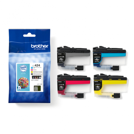 Brother - 4-pack - black, yellow, cyan, magenta - original - ink cartridge - 2