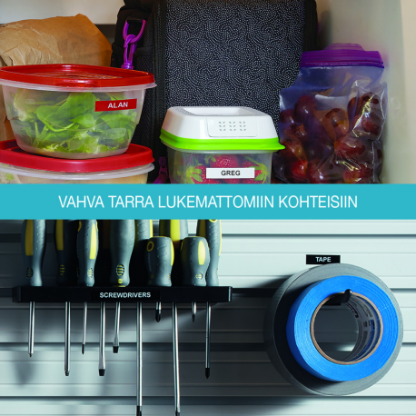 DYMO D1 - Self-adhesive - white on black - Roll (1.2 cm x 3 m) 1 cassette(s) label tape - for LabelMANAGER 100, 150, 160, 200, 210, 220, 260, 280, 300, 360, 420, 450; MobileLabeler - 33