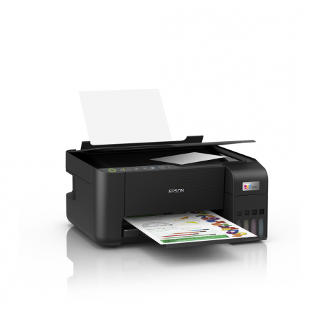 Epson EcoTank ET-2815 - Multifunction printer - colour - ink-jet - refillable - A4 (media) - up to 10 ppm (printing) - 100 sheets - USB, Wi-Fi - black - 29