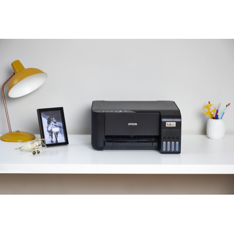 Epson EcoTank ET-2815 - Multifunction printer - colour - ink-jet - refillable - A4 (media) - up to 10 ppm (printing) - 100 sheets - USB, Wi-Fi - black - 40