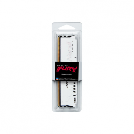 Kingston FURY Beast - DDR5 - module - 16 GB - DIMM 288-pin - 5600 MHz  /  PC5-44800 - CL40 - 1.25 V - unbuffered - on-die ECC - white - 4