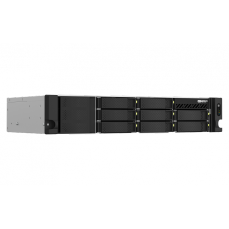 QNAP TS-864eU - NAS server - 8 bays - rack-mountable - SATA 6Gb / s - RAID 0, 1, 5, 6, 10, 50, JBOD, 60 - RAM 8 GB - Gigabit Ethernet  /  2.5 Gigabit Ethernet - iSCSI support - 2U - 3