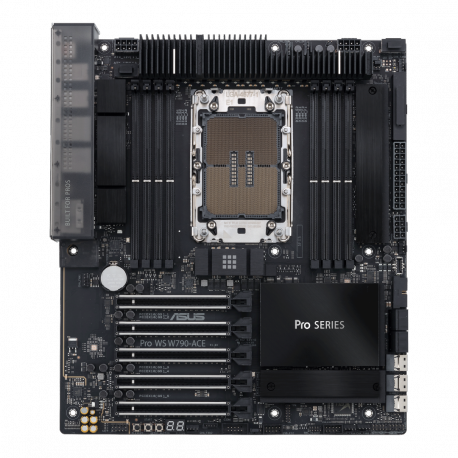 ASUS PRO WS W790-ACE - Motherboard - SSI CEB - LGA4677 Socket-E - W790 Chipset - 10 Gigabit LAN, 2.5 Gigabit LAN - HD Audio (8-channel) - 28