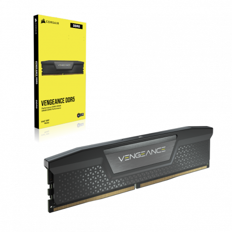 CORSAIR Vengeance - DDR5 - kit - 182 GB: 4 x 48 GB - DIMM 288-pin - 5200 MHz  /  PC5-41600 - CL38 - 1.25 V - black - 7
