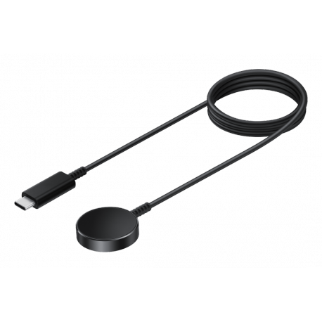 Samsung EP-OR900 - Wireless charging pad - 0.8 A - black - for Galaxy Watch Active, Watch Active 2, Watch4 - 4