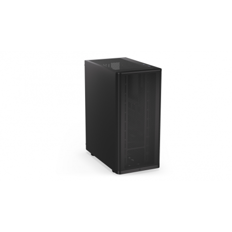Endorfy Ventum 200 Solid - PC case - ATX - no power supply (ATX) - black - USB / Audio - 3