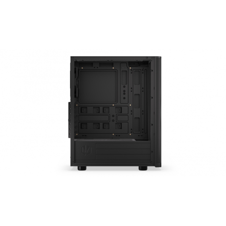 Endorfy Ventum 200 Solid - PC case - ATX - no power supply (ATX) - black - USB / Audio - 7