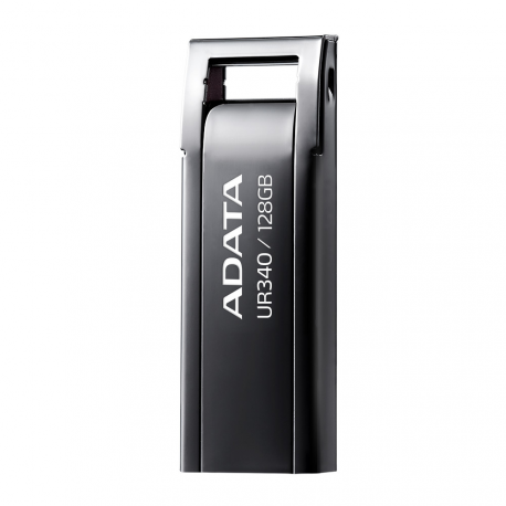 ADATA UR340 - USB flash drive - 128 GB - USB 3.2 Gen 1 - black - 15