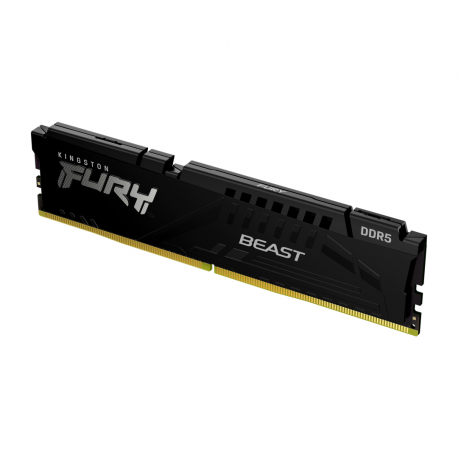Kingston FURY Beast - DDR5 - module - 8 GB - DIMM 288-pin - 6000 MHz  /  PC5-48000 - CL36 - 1.35 V - unbuffered - on-die ECC - black - 6