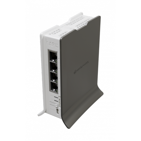 MikroTik hAP ax lite - Wireless router - 3-port switch - 1GbE - Wi-Fi 6 - Wi-Fi 6 - 2.4 GHz - 0