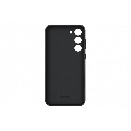Samsung EF-VS916 - Back cover for mobile phone - genuine leather - black - for Galaxy S23+ - 1