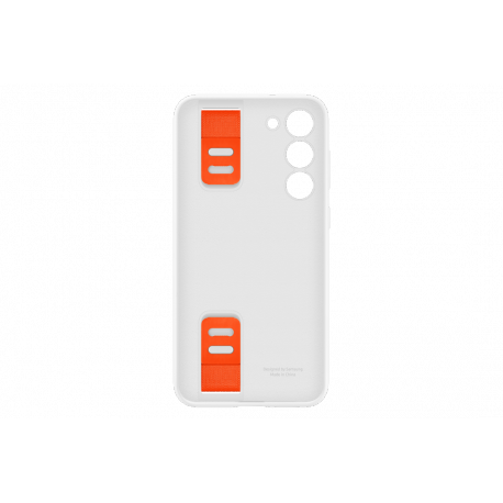 Samsung EF-GS916 - Back cover for mobile phone - silicone - white - for Galaxy S23+ - 1