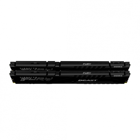 Kingston FURY Beast - DDR5 - kit - 64 GB: 2 x 32 GB - DIMM 288-pin - 5600 MHz  /  PC5-44800 - CL36 - 1.25 V - unbuffered - on-die ECC - 9